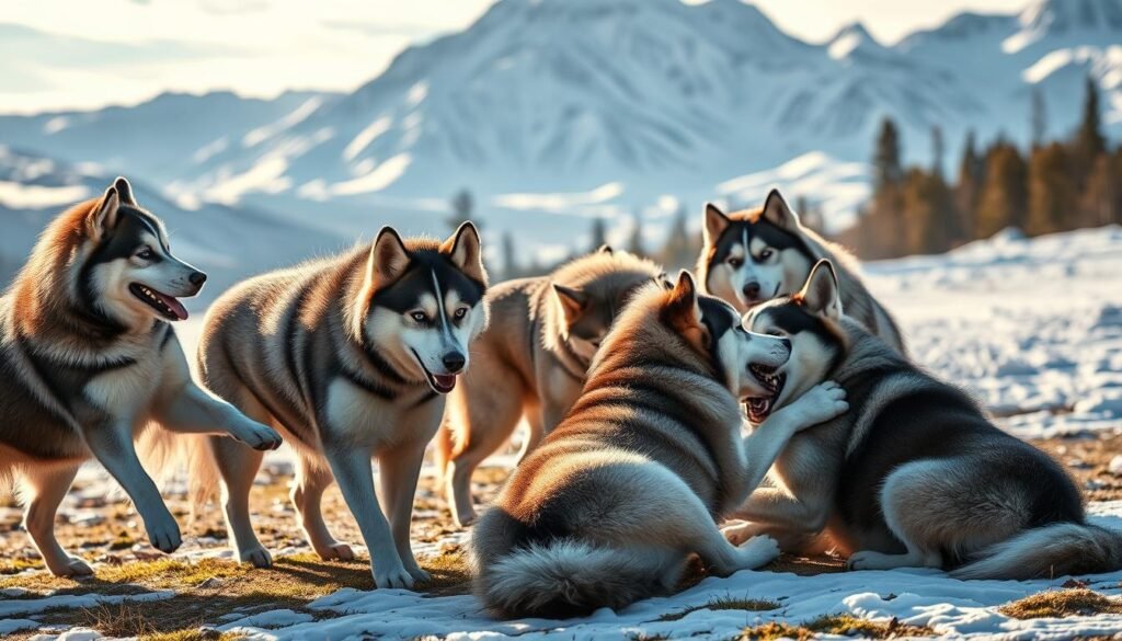 husky social behavior husky social behavior